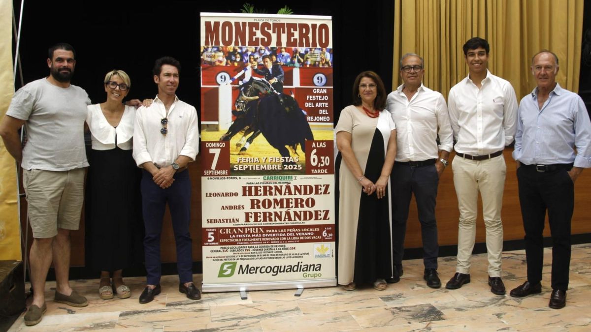 Presentación del cartel taurino de la feria de Monesterio