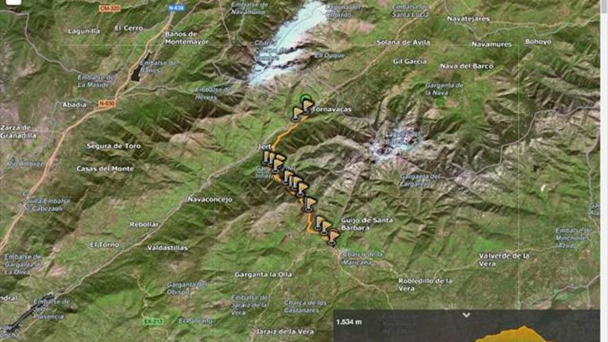 3.- Para expertos: ‘Ruta de Carlos V’