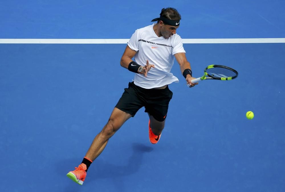 Debut de Rafa Nadal en el Open de Australia