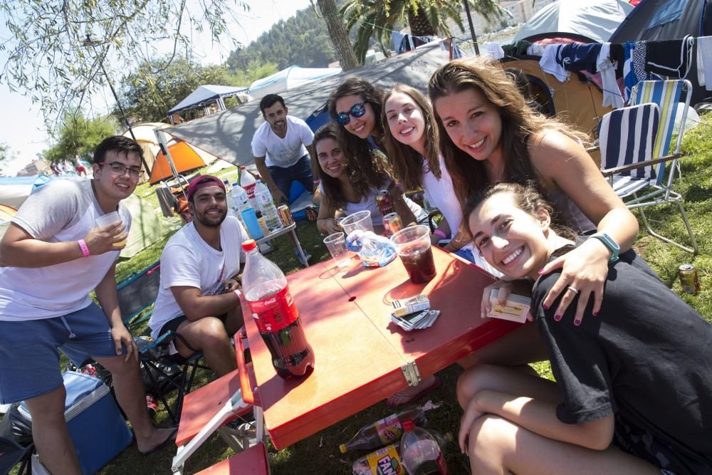 Ambiente previo al día de las piraguas en Ribadesella