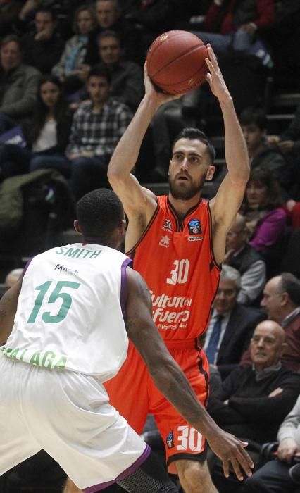 Las mejores imágenes del Valencia Basket - Unicaja Málaga