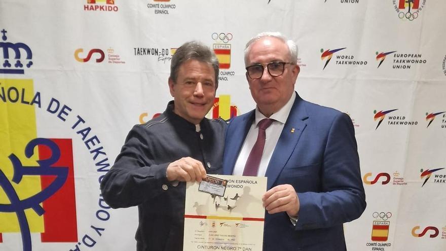 Juan José Toledo, un grancanario en la cima del hapkido