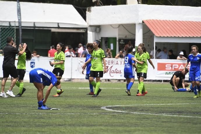 21-04-19 DEPORTES. CAMPO DE FUTBOL DE ARGUINEGUIN. ARGUINEGUIN. MOGAN. Futbol femenino FEMARGUIN-TACUENSE. Partido de vuelta de la eliminatoria para clasificarse para la promoción de ascenso a Primera. Fotos: Juan Castro.  | 21/04/2019 | Fotógrafo: Juan Carlos Castro