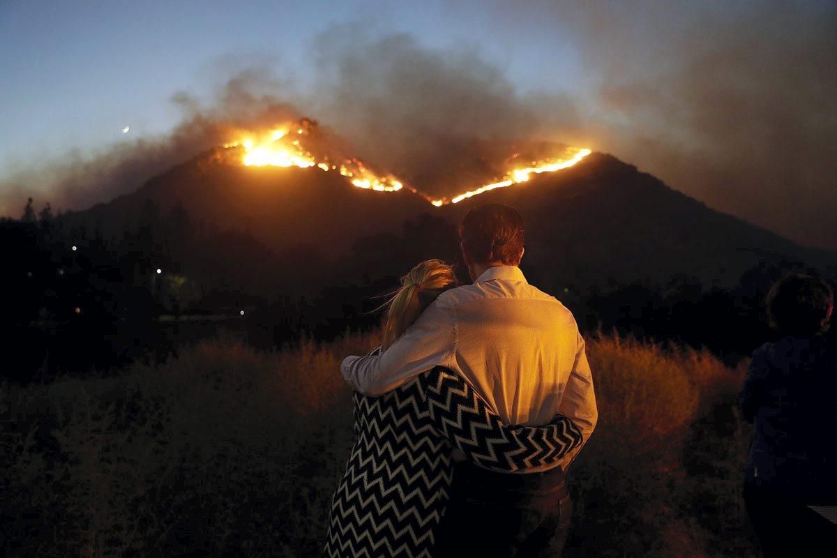 El devastador incendio de California en imágenes