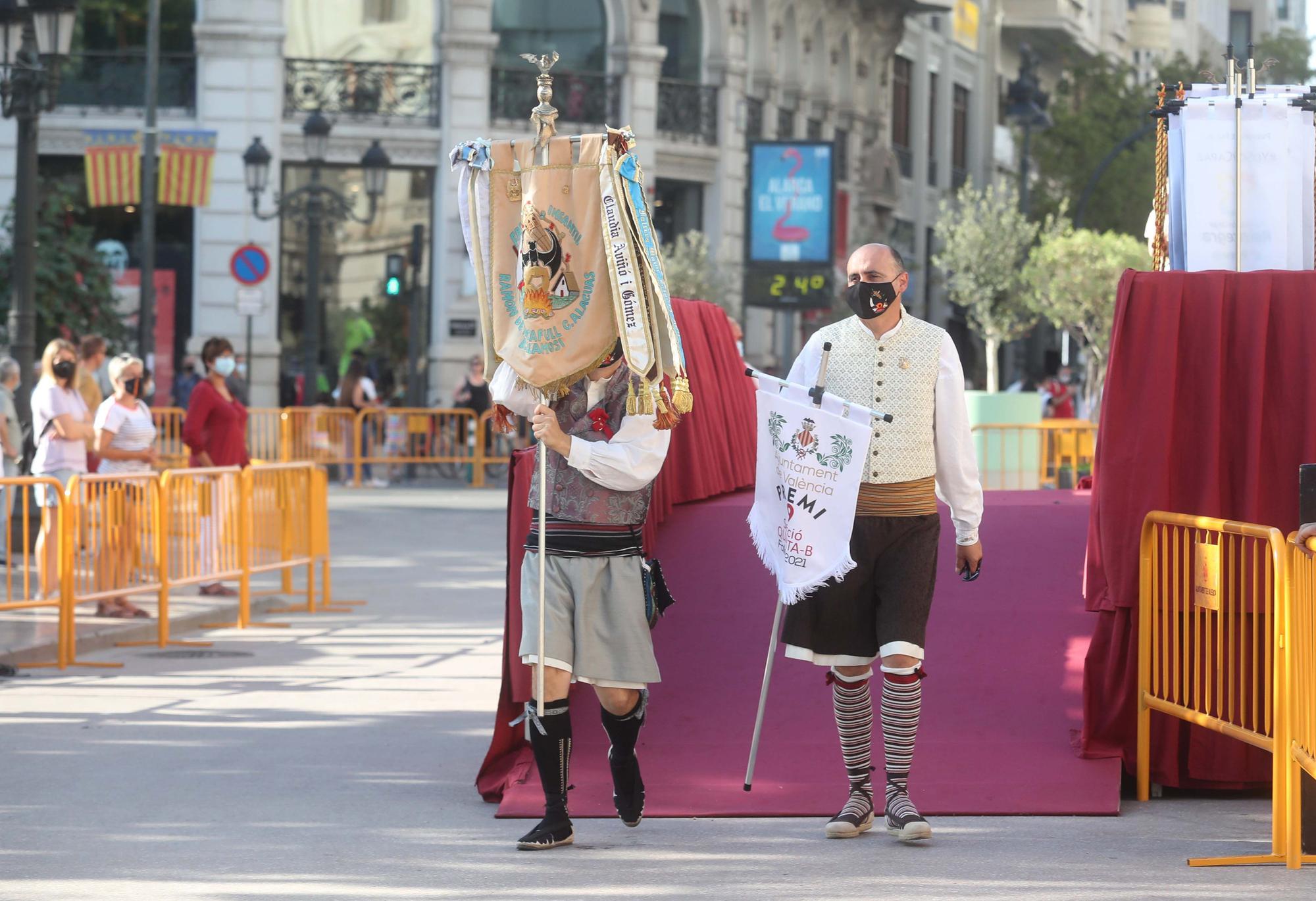 La entrega de premios de las fallas 2021