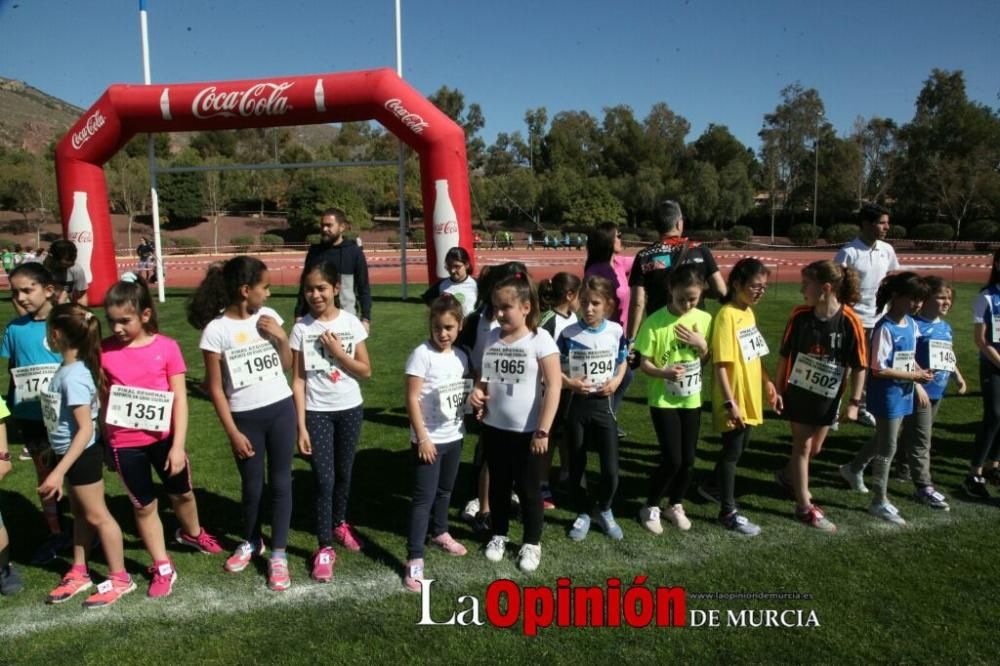 Final Cross Escolar de Lorca: Benjamin femenino