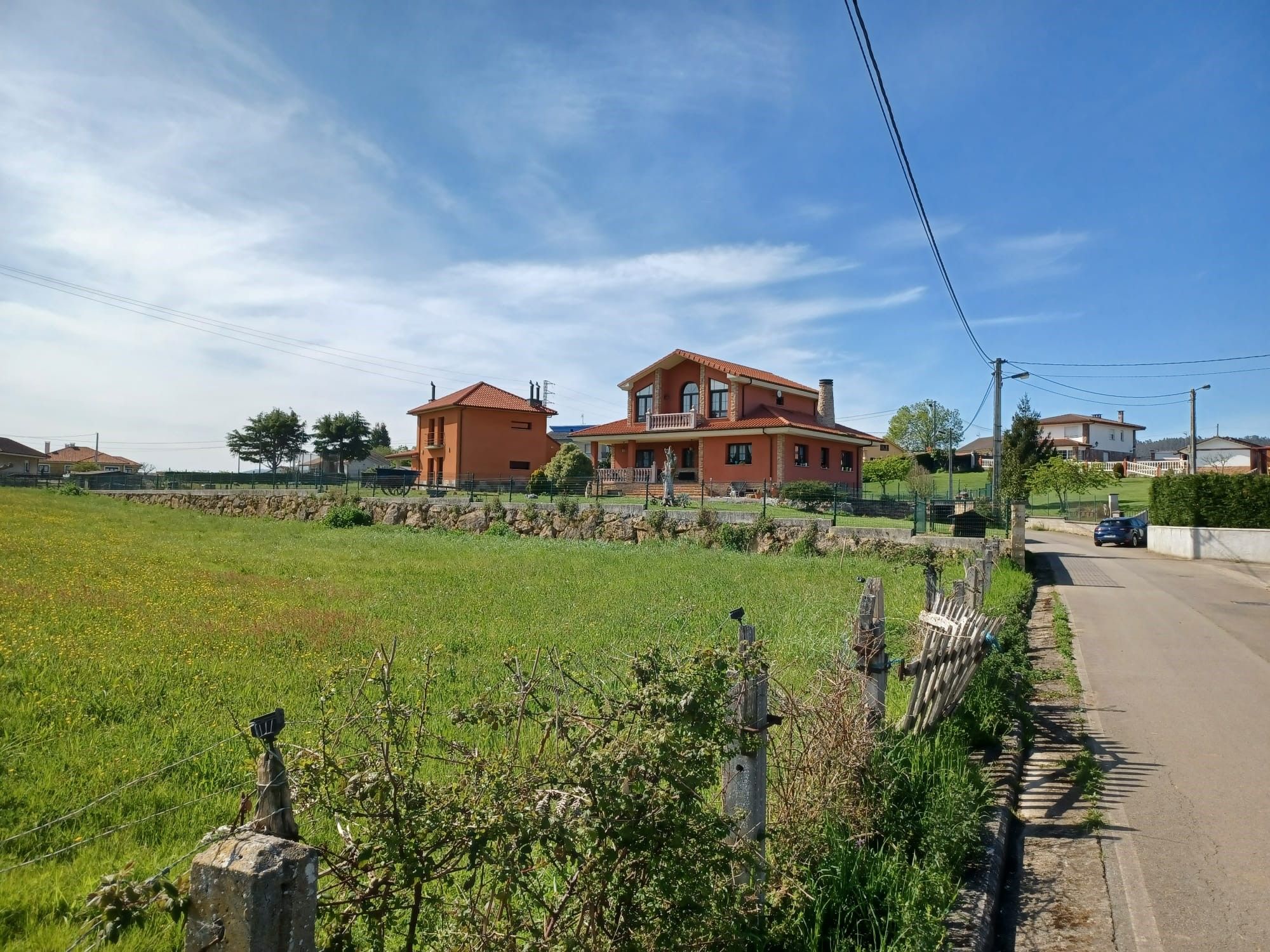 Ables, la zona rural de Llanera que vive un boom de la construcción de vivienda