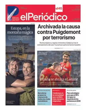 La portada de EL PERIÓDICO del 10 de julio de 2024