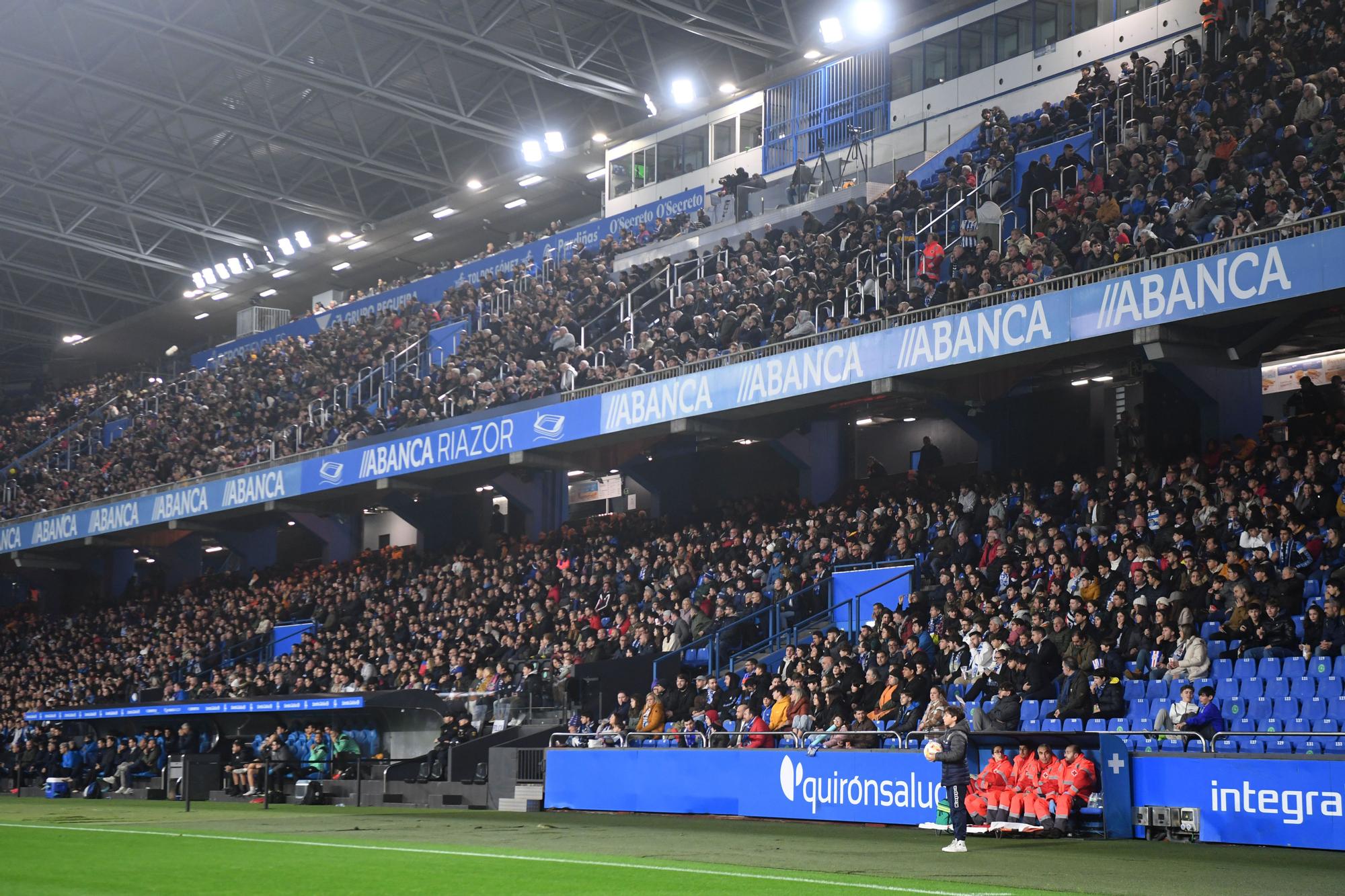 Riazor registra la mejor entrada de la temporada en la vuelta a casa de Lucas