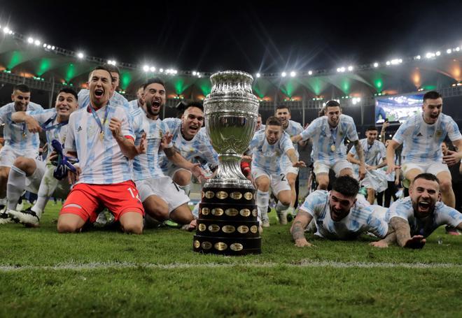 Las espectaculares imágenes de la celebración de Argentina