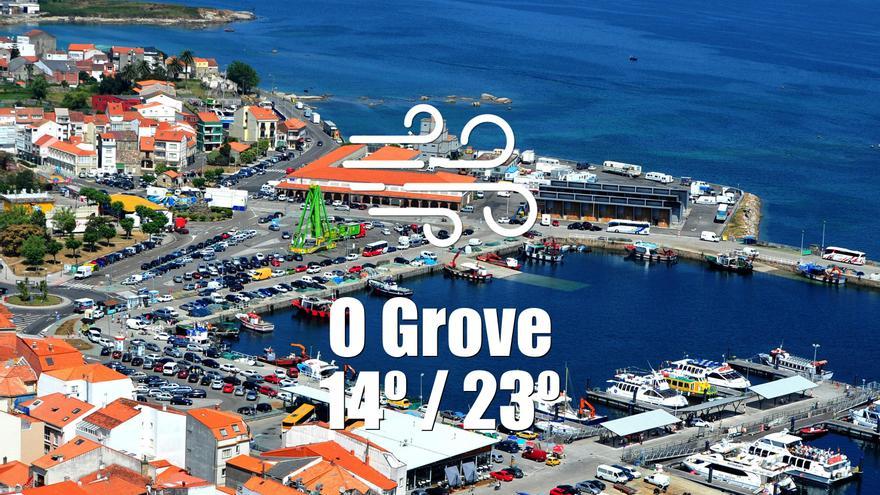 El tiempo en O Grove: previsión meteorológica para hoy, domingo 15 de junio