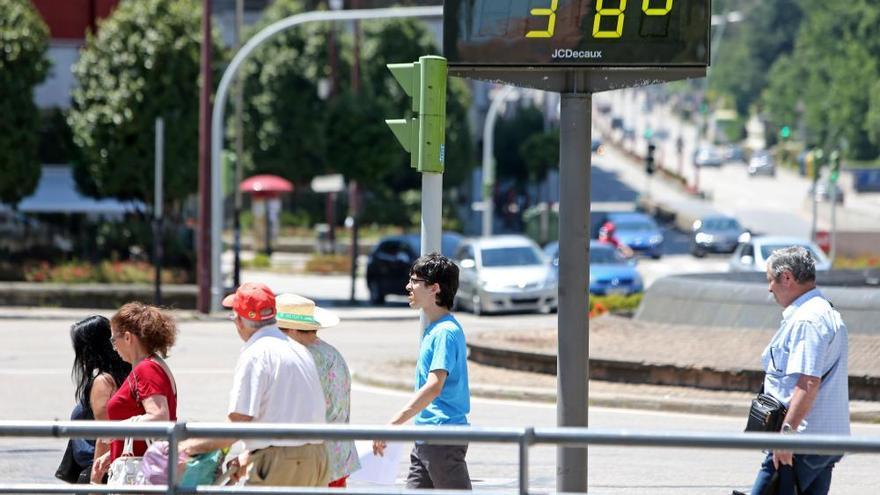 La Xunta eleva la alerta naranja por calor en el Miño ourensano