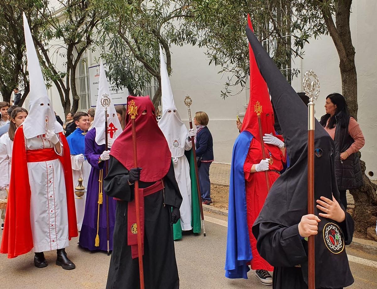 Una imagen de Semana Santa en Almendralejo en anteriores ediciones.