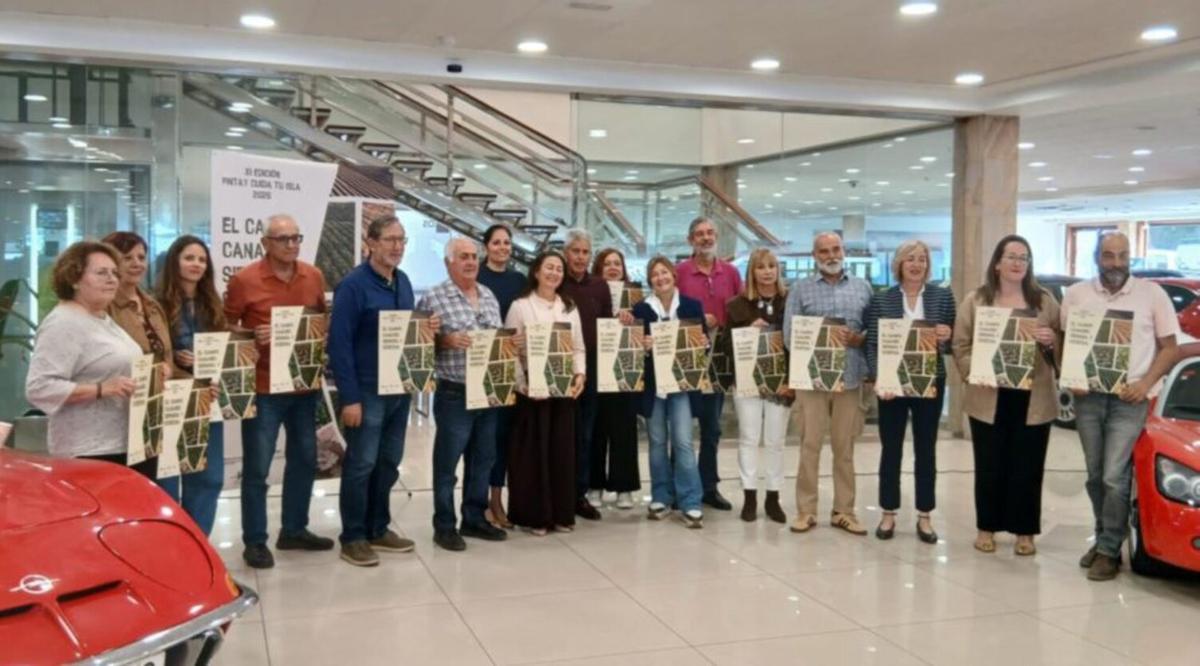 Presentación del concurso de dibujo y pintura 'Cuida y pinta tu isla' 2026.