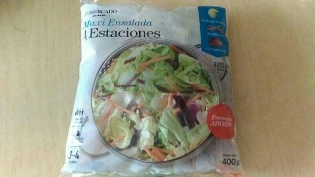 Ensalada 4 Estaciones de Aldi. 