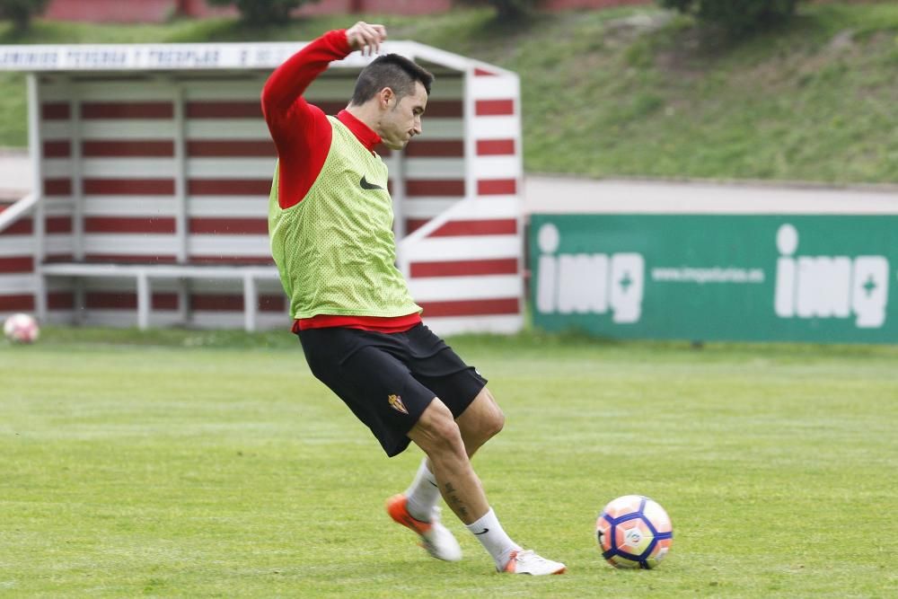 Entrenamiento del Sporting