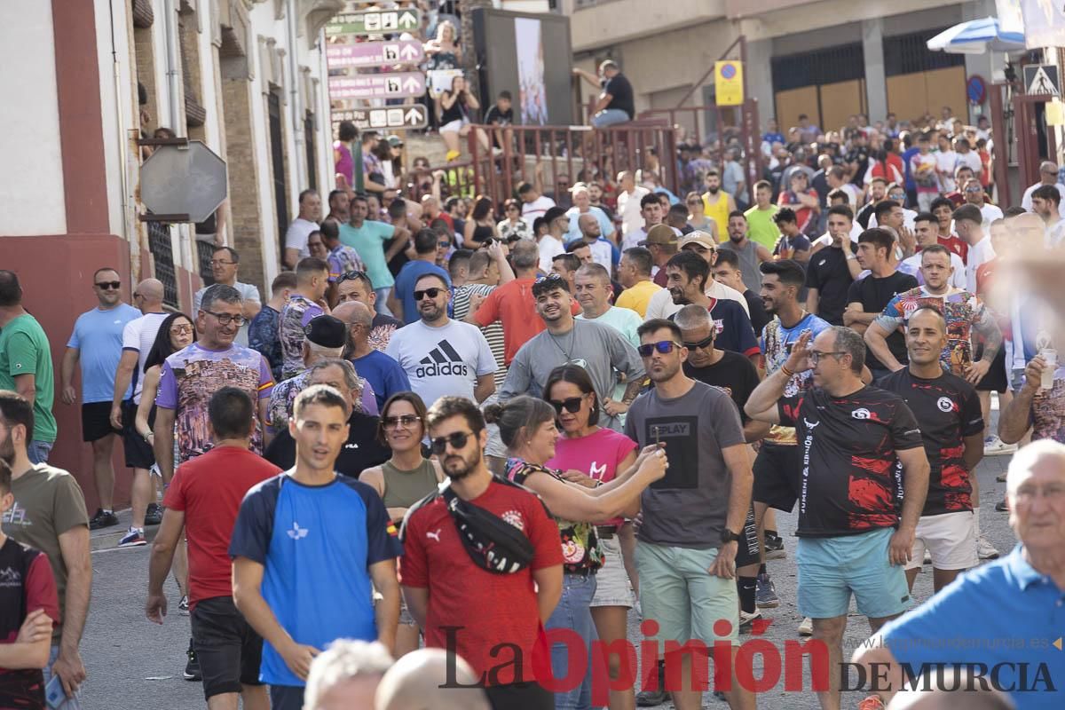 El segundo encierro de las Fiestas de Moratalla se salda con un herido
