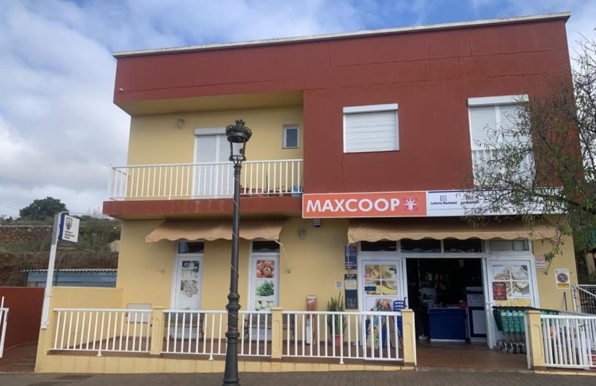 Despacho receptor de Lotería Nacional en El Pinar, en Puntagorda, en La Palma.