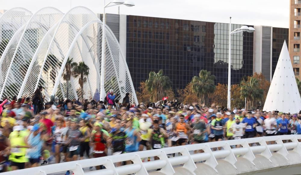 Las mejores imágenes del Maratón Valencia 2019