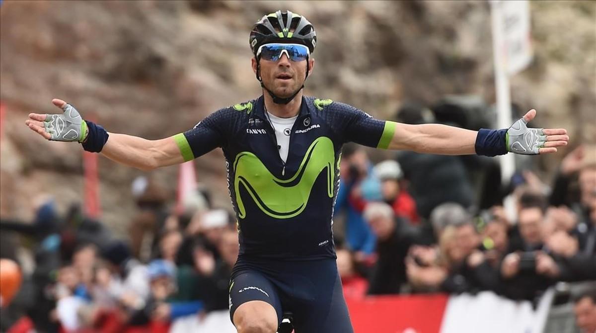 zentauroepp37802331 movistar s spanish rider alejandro valverde celebrates winni170324183121