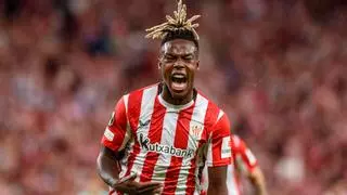 Nico Williams, en números rojos