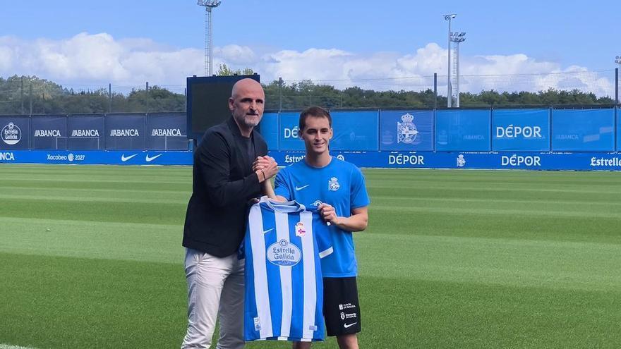 Marc Casadó quiere brillar en el Deportivo: "Tenemos calidad para hacer una buena temporada"