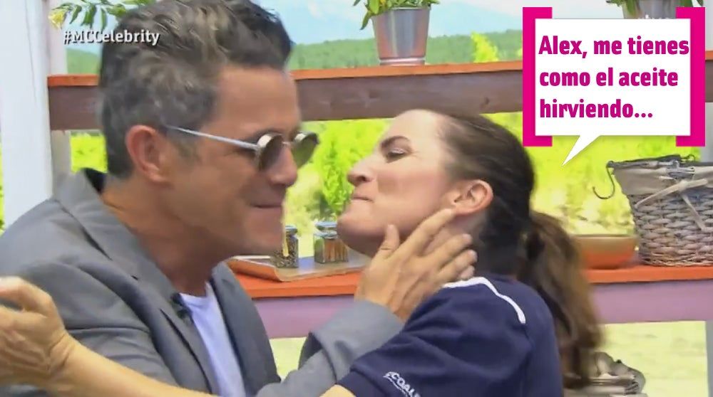 Silvia Abril y Alejandro Sanz