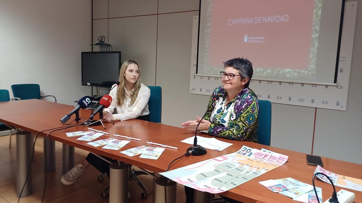 Gemma Torres, presidenta del ICHH, y Elsa Brito