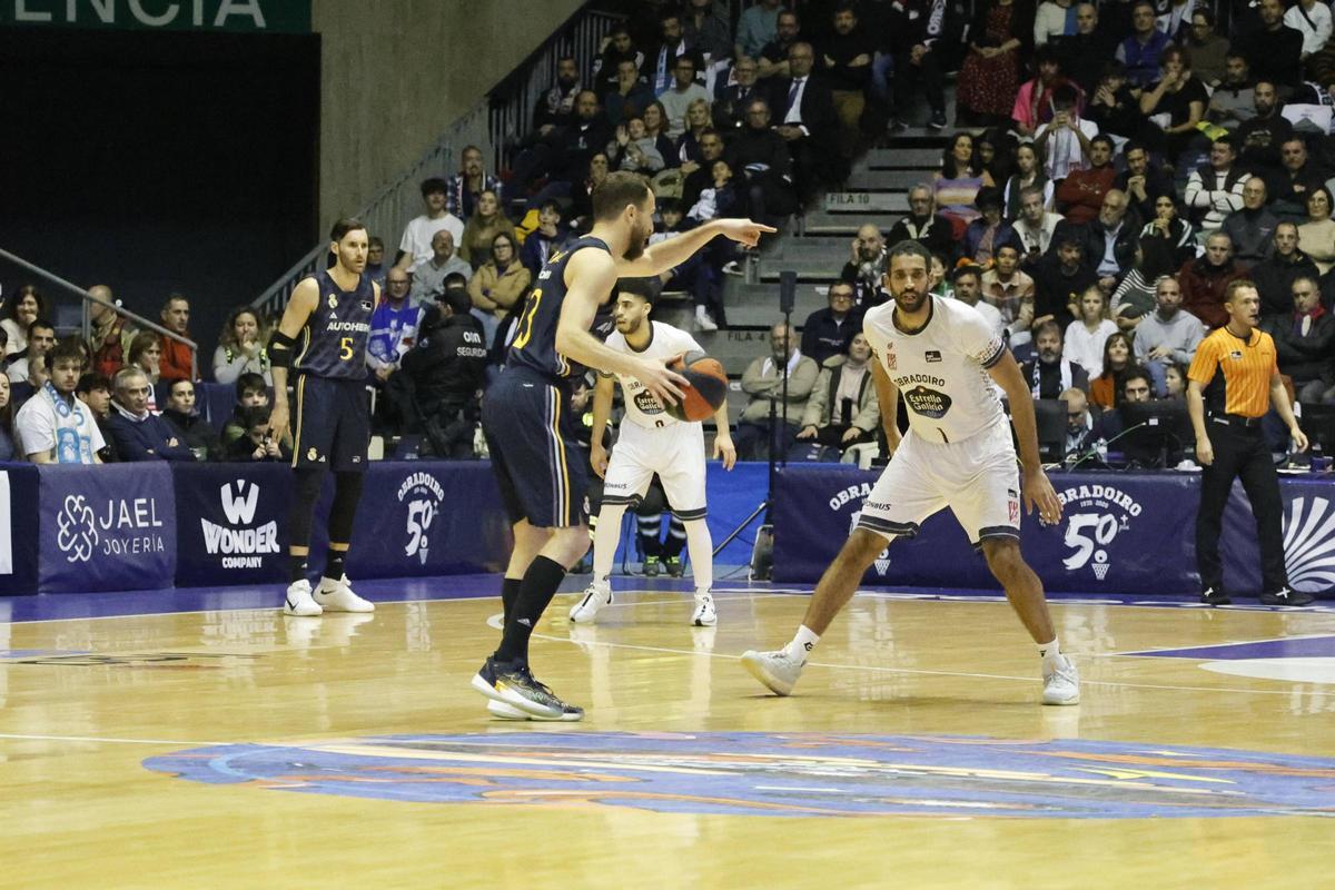 Monbus Obradoiro - Real Madrid: las imágenes del partido