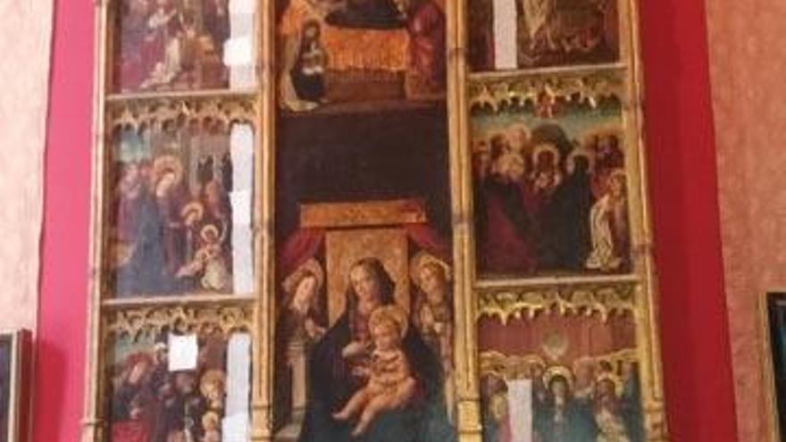 «El retablo de los gozos de la Virgen».