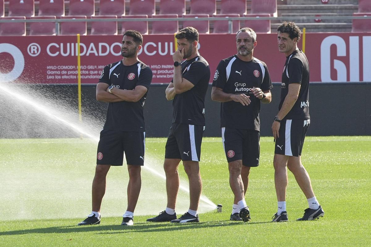 Les millors imatges de l'entrenament del Girona FC