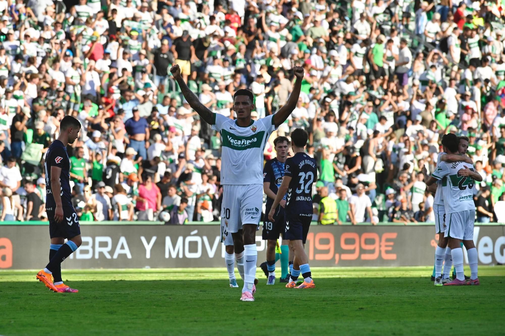 Las imágenes del Elche CF - Celta de Vigo