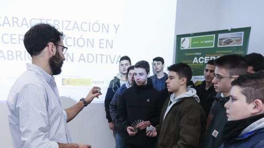 Visita del Instituto La Deva a Idonial