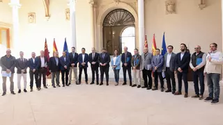 Los regantes celebran el 46 aniversario del trasvase con "zozobra" por la batería de recortes que llegará en 2027