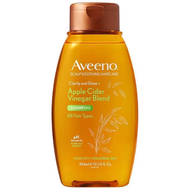 Aveeno Scalp Soothing Haircare Champú de Vinagre de Sidra de Manzana Clarify and Shine