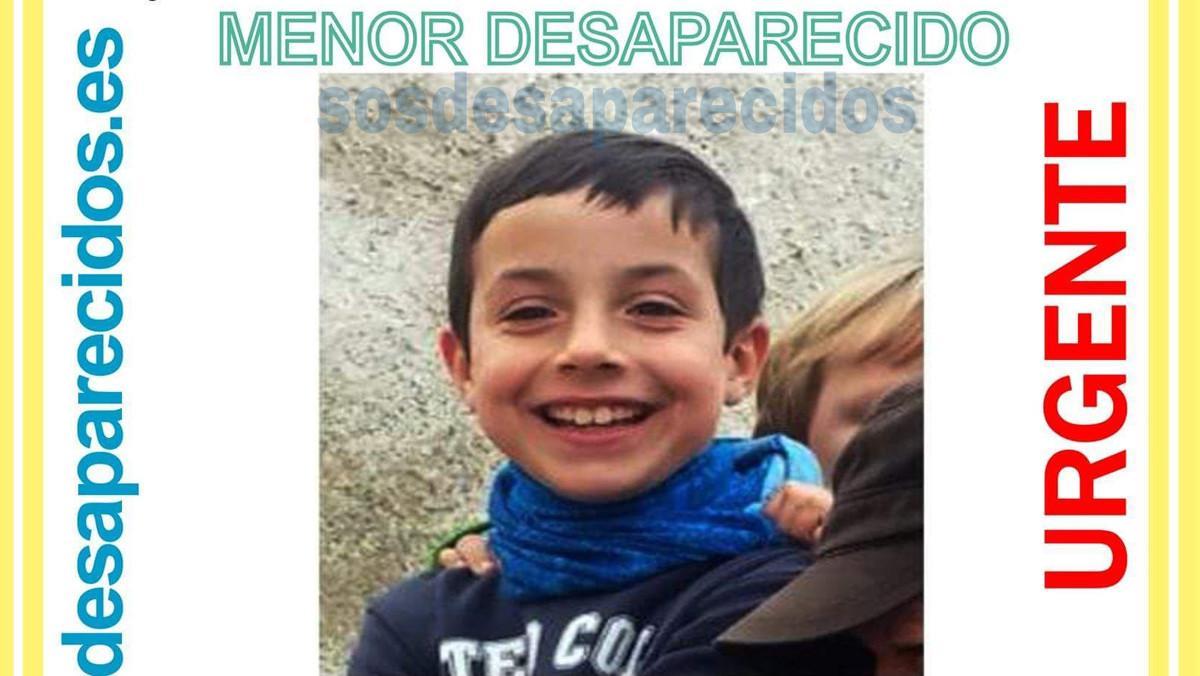 Gabriel Cruz té 8 anys i va desaparèixer ahir a Níjar quan anava a jugar amb els seus cosins