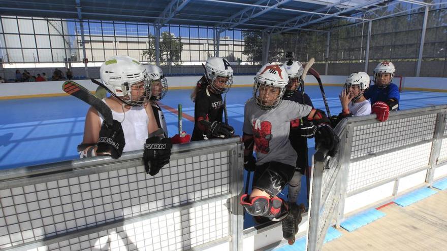 Un entrenamiento en la pista de El Cielo.