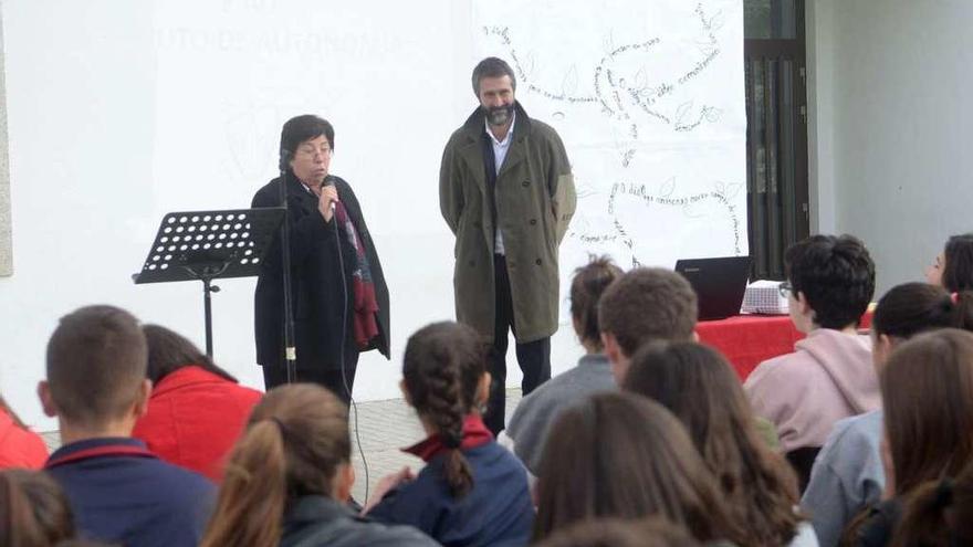 Las exposiciones de los alumnos se centraron en el derecho político a promover la independencia. // N.P.