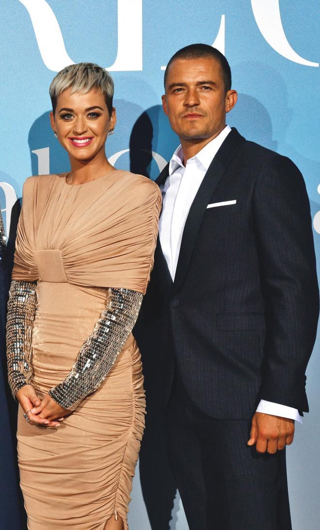 Katy Perry y Orlando Bloom, juntos en la alfombra roja