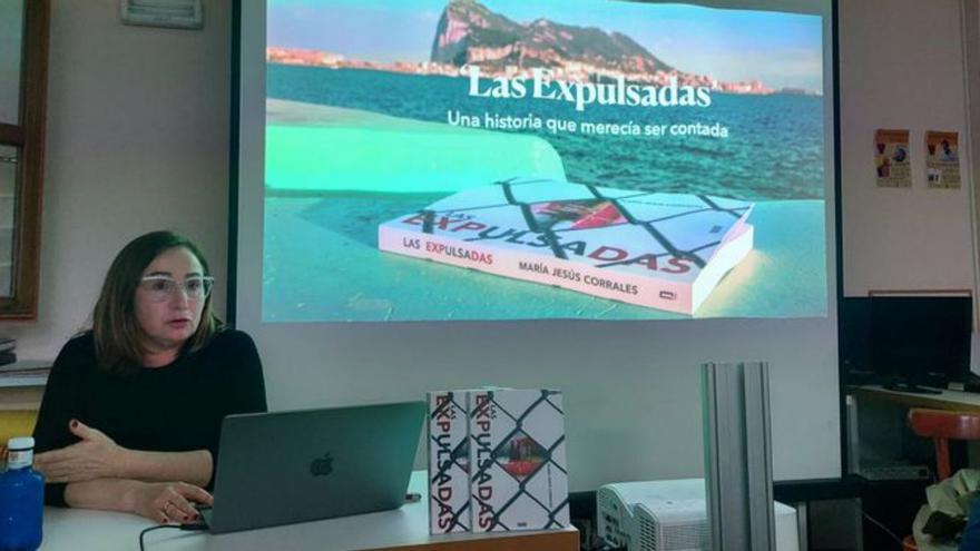 María Jesús Corrales presentó ‘Las expulsadas’. | SERVICIO ESPECIAL