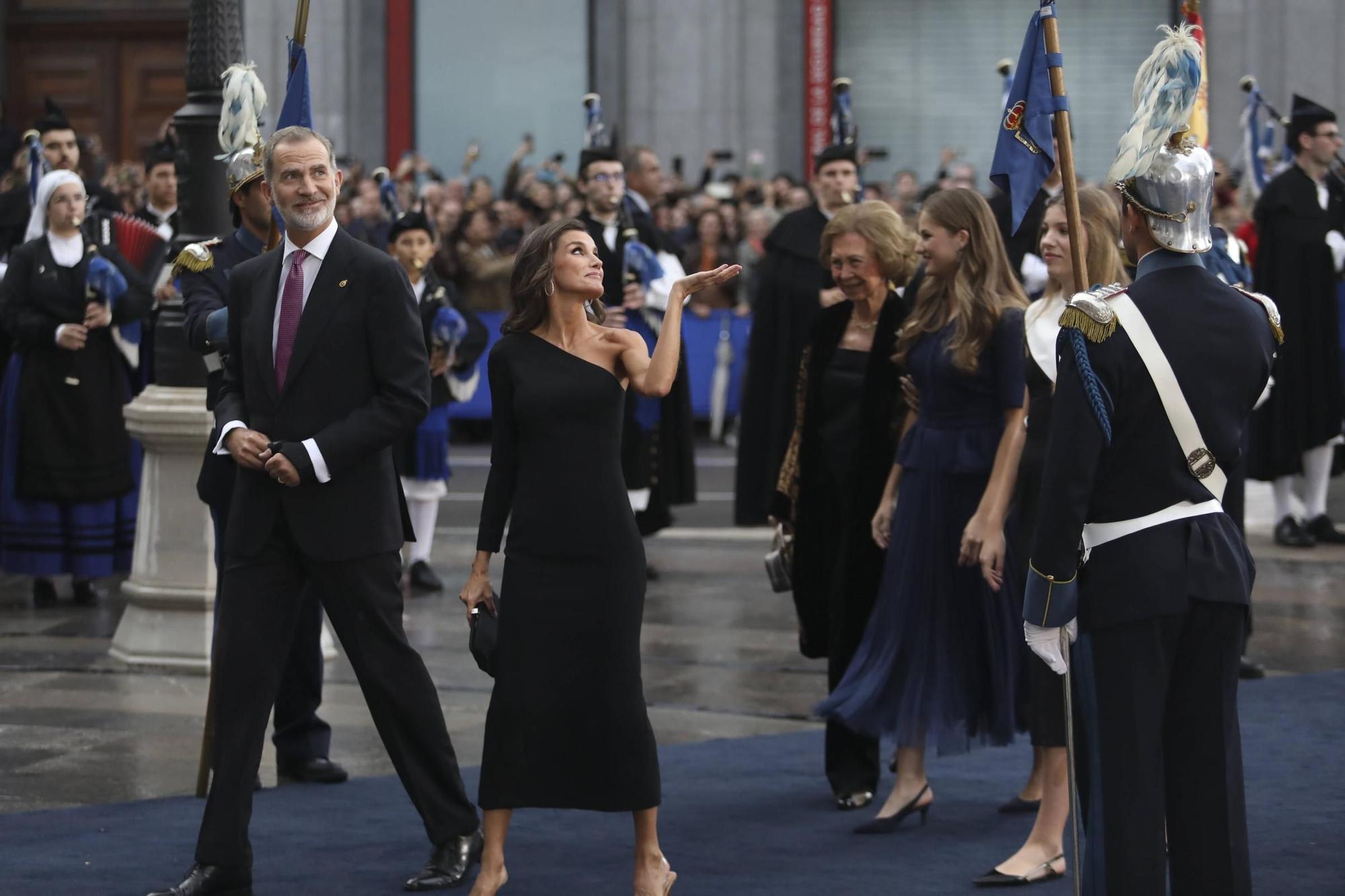 EN IMÁGENES: Así fue la alfombra azul de los Premios Princesa de Asturias 2023