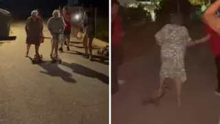 Dos abuelas de Murcia compiten en una carrera de patinetes, lo graban y lo suben a redes sociales: "Da gusto verlas disfrutar"