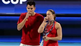 España se despide de la United Cup pese a la magistral victoria de Bouzas