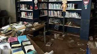 La pesadilla del bibliotecario de La Torre: "Subí a una mesa y me tapé con periódicos"