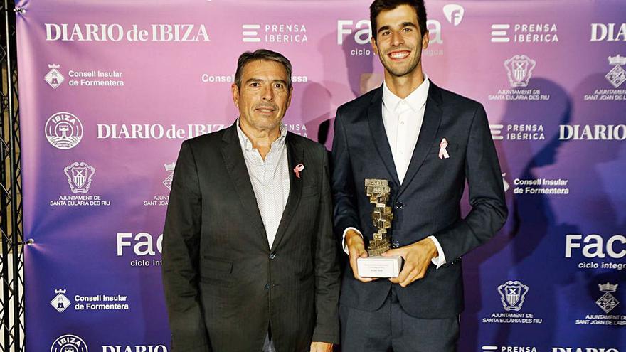 Con Joan Serra, delegado de Baleària en Baleares.