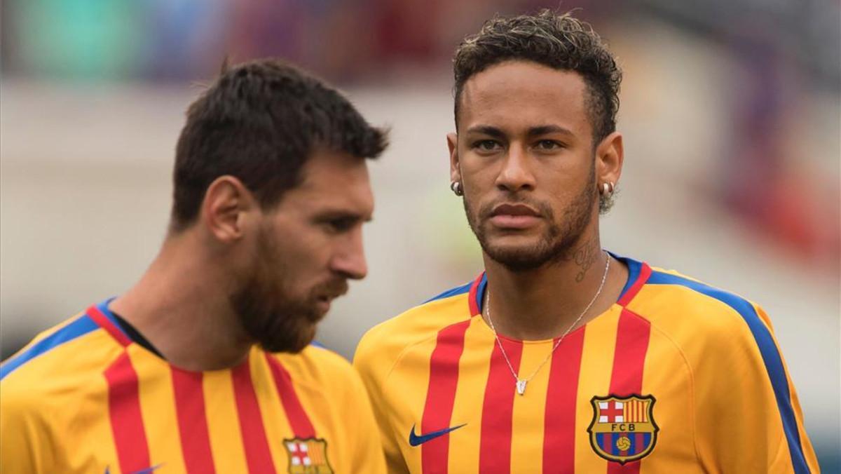 Neymar y Messi, en una imagen de archivo
