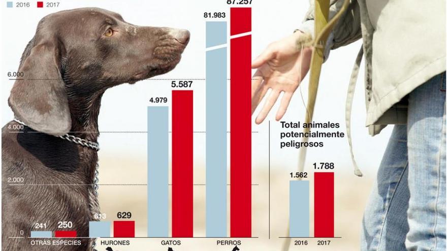 El negocio de las mascotas mueve al año más de 74 millones de euros