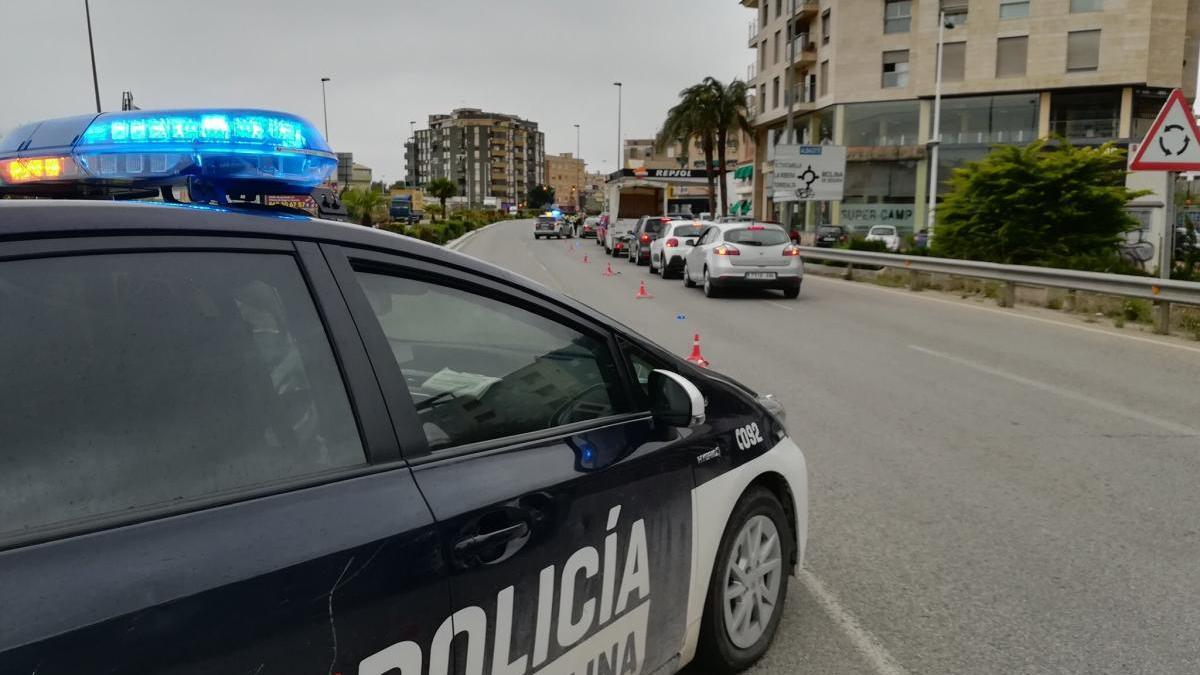 Vehículo de la Policía Local de Molina de Segura.