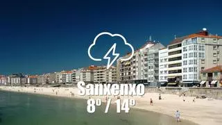 El tiempo en Sanxenxo: previsión meteorológica para hoy, domingo 12 de abril