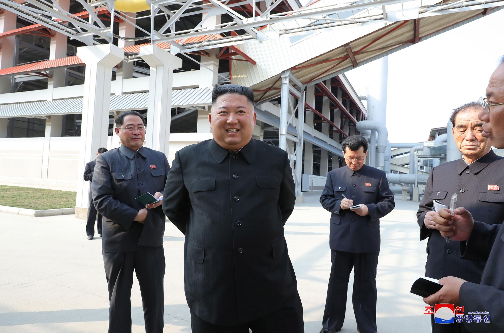El dictador norcoreano Kim Jong-Un, en una imagen del pasado año.